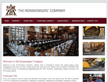 Tablet Screenshot of ironmongers.org